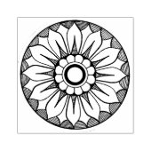 BohoフローラDIYカラーリングブックカラーズユア自己所有 ラバースタンプ (インプリント)