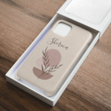 BohoフローラiPhone 12ケース