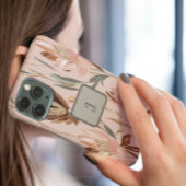 BohoフローラiPhone 16ケース Case-Mate iPhoneケース