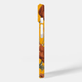 BohoフローラiPhone & iPadケース | テラコッタ Case-Mate iPhoneケース (裏面 / 左)