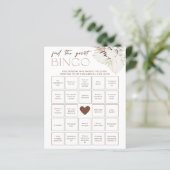 Bohoブライダルシャワーゲーム – ゲストビンゴの検索 (スタンド正面)