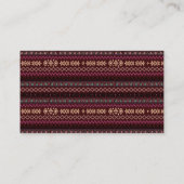 Bohoブライダルシャワーレシピエンクロージャカード エンクロージャーカード (裏面)