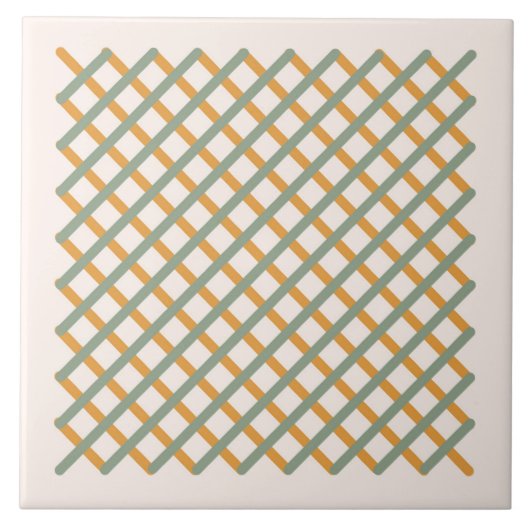 Bohoブロックフローラ タイル (正面)