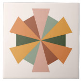 Bohoブロックフローラ タイル (正面)