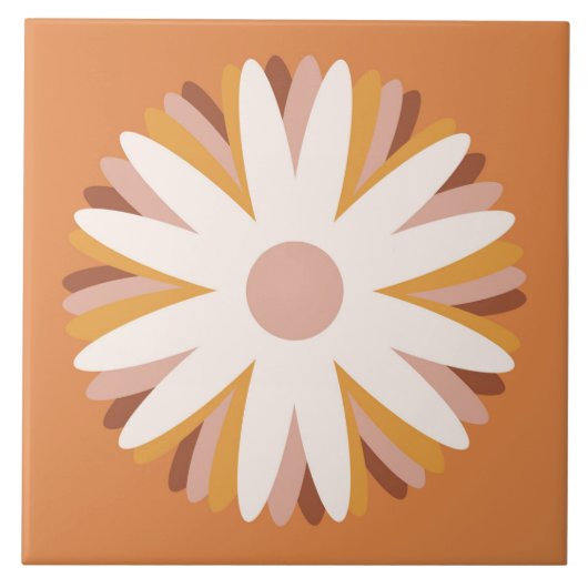 Bohoブロックフローラ タイル (正面)