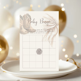 Bohoブーツまたは弓ジェンダー明らかにするビンゴゲーム