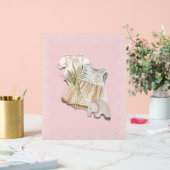 Bohoベビーガール象付き衣装 | ピンク子供部屋 アクリルサイン (ウェディング)