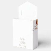 Bohoベビーシャワーありがとうお気に入りボックス フェイバーボックス (オープン)