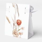 Bohoベビーシャワーありがとうお気に入りボックス フェイバーボックス (裏面サイド)