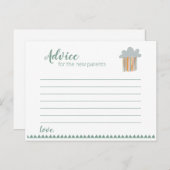 Bohoベビーシャワー – アドバイスカード ポストカード (正面/裏面)