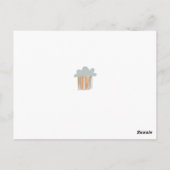 Bohoベビーシャワー – アドバイスカード ポストカード (裏面)