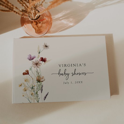 Bohoベビーシャワー ゲストブック