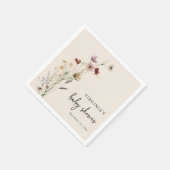 Bohoベビーシャワー スタンダードカクテルナプキン (角)