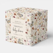 Bohoベビーシャワー フェイバーボックス (裏面サイド)