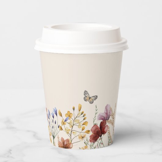 Bohoベビーシャワー 紙コップ (裏面)