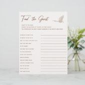 BohoベビーシャワーFind The Guest Game (スタンド正面)