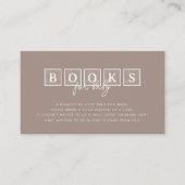 Bohoベビーブロックニュートラルブックスベビー エンクロージャーカード (正面)