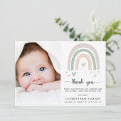 Bohoベビー写真誕生のお知らせ (スタンド正面)