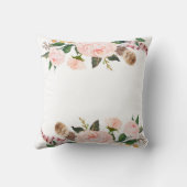 Bohoベビー統計、出産発表ピロー クッション (裏面)