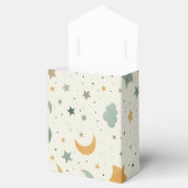 Bohoベビー養子縁組シャワー – 月と星 フェイバーボックス (オープン)