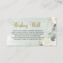 Bohoホワイトローゼグリーンリーフォレイージュウィングウェル