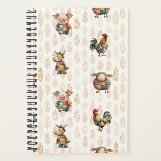 Bohoホームステッドハプニング月次/週次プランナー プランナー手帳 (正面)