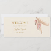 Bohoボタニカルアイボリーぶら下がったの座席図ヘッダー (裏面)