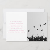 Bohoポップ・アートのエレガントモダンユニークDesignerの写真 案内状 (裏面)