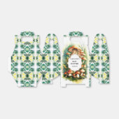 Bohoマッシュルームの赤ちゃんシャワー フェイバーボックス (折り畳みなし)