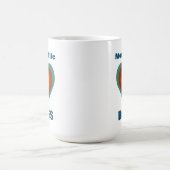 BOHOママ、奥さん、ボス コーヒーマグカップ (中央)