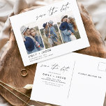 Bohoミニマリストの日付を保存モダン ポストカード<br><div class="desc">Save the Date Boho Minimalistフォトポストカードで愛の物語の本質を捉えモダンる。ミニマリズムとボヘミコンテンポラリーアンの魅力が融合したポストカードで、今後の予定を発表するのに最適な結婚選択肢だ。大切な婚約の写真を掲載し、大切な人が大切に思い出せる思い出。ミニマルデザインは、写真、名前、日付を簡潔結婚に表示しエレガントている。カード高品質ストックで作られた私たちのポストカードは単なる日付のリマインダーではなく、あなたのスタイルを反映する記念の物である。レイアウトモダンとボホのアクセントは、任意の受信者の冷蔵庫や掲示板に目立つ目を引くピースを作成する。Save the Date Boho Minimalistフォトポストカードのモダン送信は単なる告知ではな結婚く、あなたのラブストーリーの共有への招待である。スタイルと個人ユニークtouchを融合したハガキは、あなたの今後の音を設定結婚し、あなたの愛する人があなたの特別な日忘れを防ぐこと。共有スタイルとエレガンスであなたの喜びを。</div>