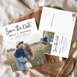 Bohoミニマリストの日付を保存モダン ポストカード<br><div class="desc">Save the Date Boho Minimalistフォトポストカードで愛の物語の本質を捉えモダンる。ミニマリズムとボヘミコンテンポラリーアンの魅力が融合したポストカードで、今後の予定を発表するのに最適な結婚選択肢だ。大切な婚約の写真を掲載し、大切な人が大切に思い出せる思い出。ミニマルデザインは、写真、名前、日付を簡潔結婚に表示しエレガントている。カード高品質ストックで作られた私たちのポストカードは単なる日付のリマインダーではなく、あなたのスタイルを反映する記念の物である。レイアウトモダンとボホのアクセントは、任意の受信者の冷蔵庫や掲示板に目立つ目を引くピースを作成する。Save the Date Boho Minimalistフォトポストカードのモダン送信は単なる告知ではな結婚く、あなたのラブストーリーの共有への招待である。スタイルと個人ユニークtouchを融合したハガキは、あなたの今後の音を設定結婚し、あなたの愛する人があなたの特別な日忘れを防ぐこと。共有スタイルとエレガンスであなたの喜びを。</div>