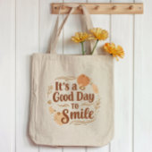 Bohoミニマリストスマイルトートバッグに良い日だ トートバッグ