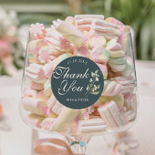 Bohoミニマリスト植物学グリーンサンキュー結婚ズ ラウンドシール