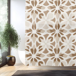 Bohoミニマルなマンダラシャワーカーテン シャワーカーテン