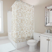 Bohoミニマルなマンダラシャワーカーテン シャワーカーテン (インサイチュ)