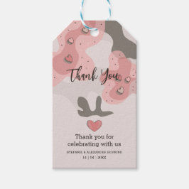 Bohoミニマル版スクリプト |結婚へようこそ ギフトタグ