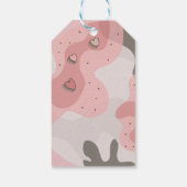 Bohoミニマル版スクリプト |結婚へようこそ ギフトタグ (裏面)