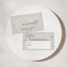 Bohoモダンフレンド割引クーポンカードを参照