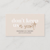 Bohoモダンフレンド割引クーポンカードを参照 紹介カード (正面)