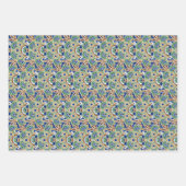 Bohoラッピング紙フラットシートセット3 ラッピングペーパーシート (正面3)