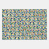 Bohoラッピング紙フラットシートセット3 ラッピングペーパーシート (正面2)