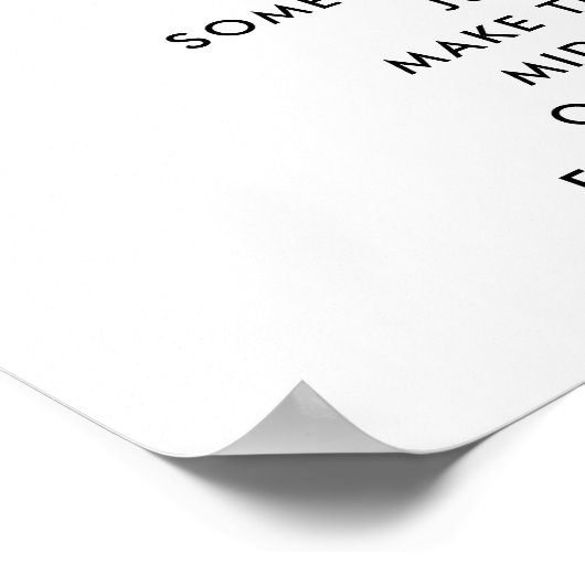 Bohoレインボーベビーシャワー晩夜おむつゲーム ポスター (角)