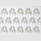 BOHOレインボーモダンスターズダスティブルーマスタードボーイ 薄葉紙 (正面)