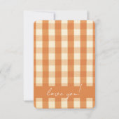 BohoレトロカラフルGroovy Wavy結婚's Bridesmed 招待状 (裏面)