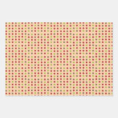 Bohoレトロモダン図 ラッピングペーパーシート (正面3)