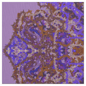 Bohoロマンチックな着色されたオーナメント ファブリック (クローズアップ)