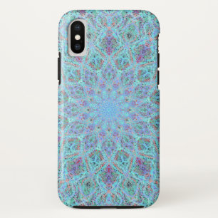 Bohoロマンチックな着色された曼荼羅のオーナメントのアラベスク iPhone X ケース