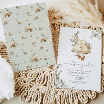 Bohoヴィンテージの赤ちゃん服女の赤ちゃんシャワー