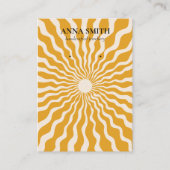 Bohoヴィンテージサンスタッドイヤリング表示 名刺 (正面)